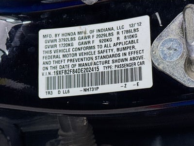 2013 Honda Civic EX