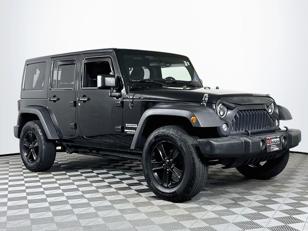 2017 Jeep Wrangler Unlimited Unlimited Sport 4X4-AUTO
