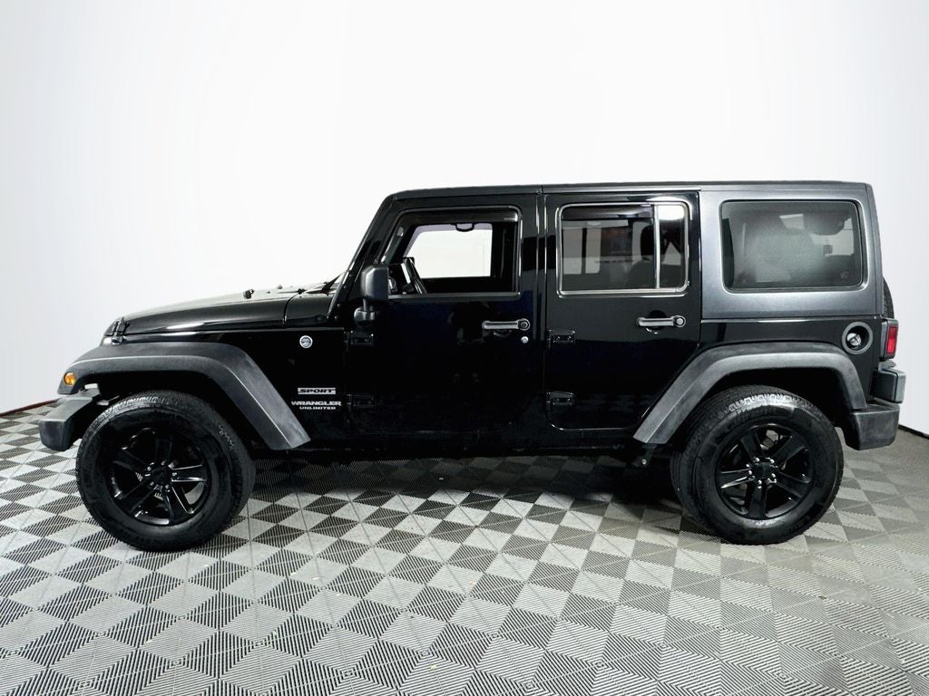2017 Jeep Wrangler Unlimited Unlimited Sport 4X4-AUTO