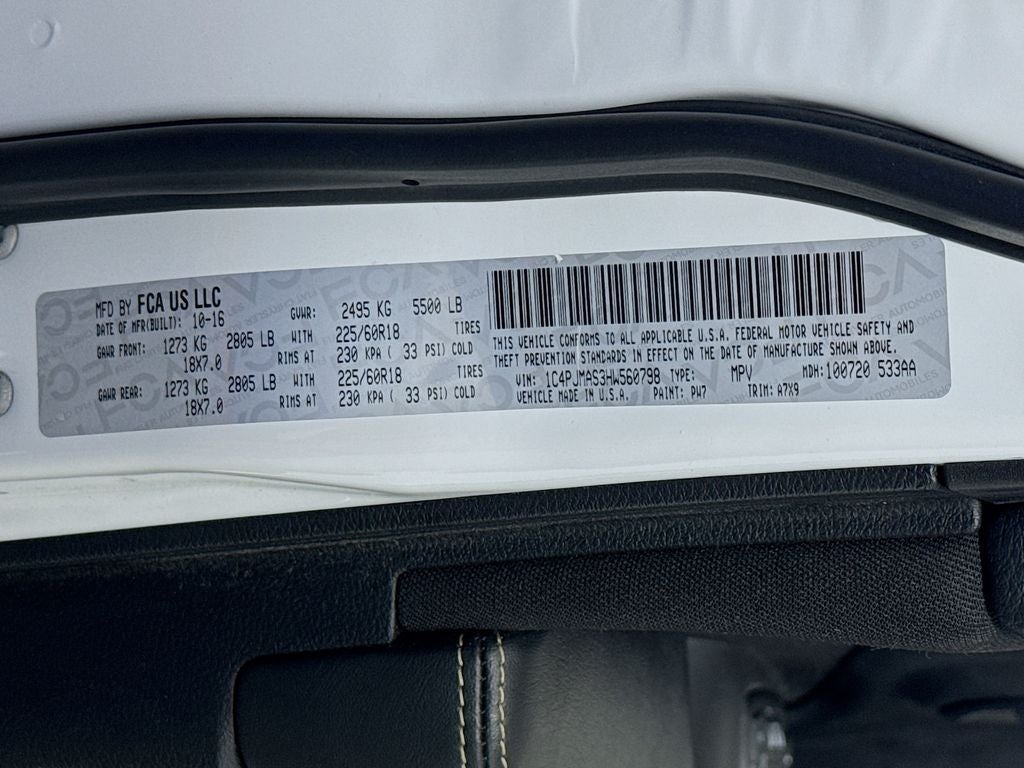 2017 Jeep Cherokee Altitude