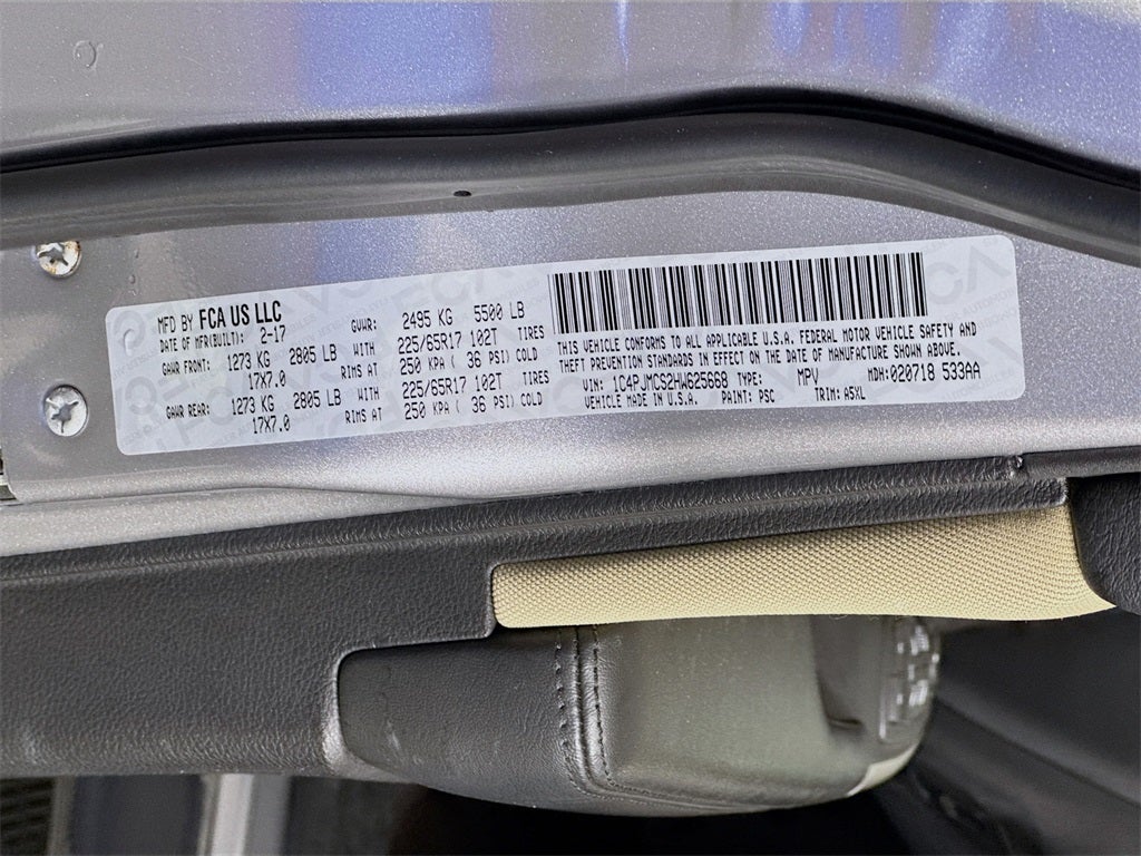 2017 Jeep Cherokee Latitude