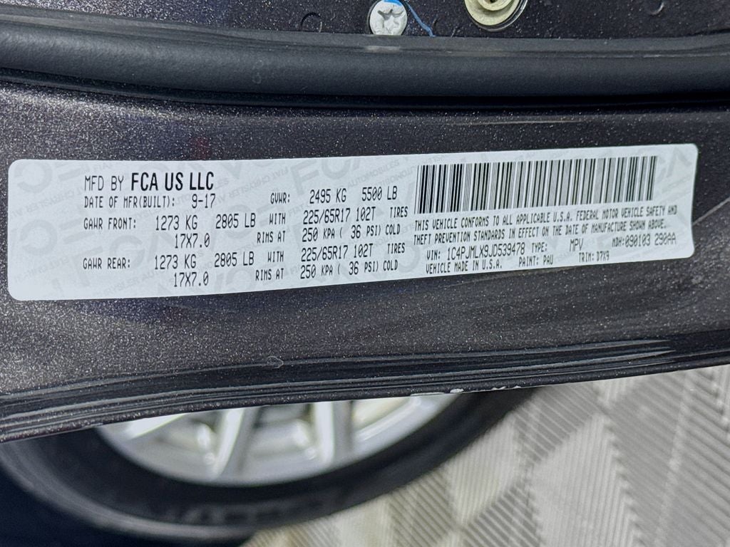 2018 Jeep Cherokee Latitude Plus 4X4