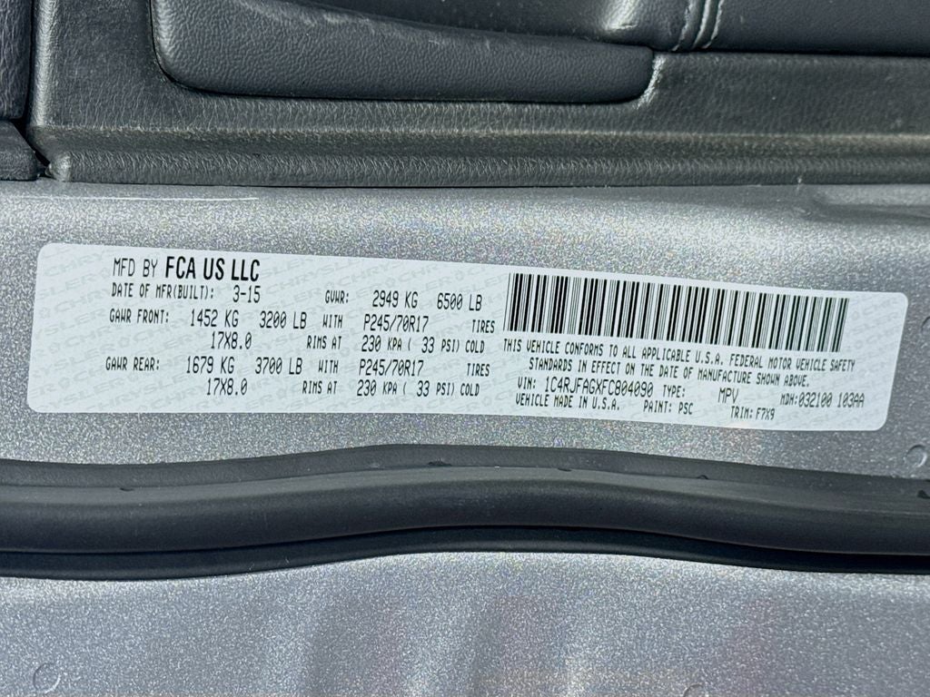 2015 Jeep Grand Cherokee Laredo-E