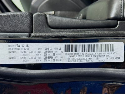 2019 Jeep Grand Cherokee Limited X