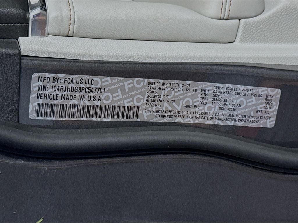 2023 Jeep Grand Cherokee Overland