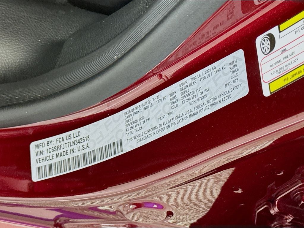 2020 RAM 1500 Laramie