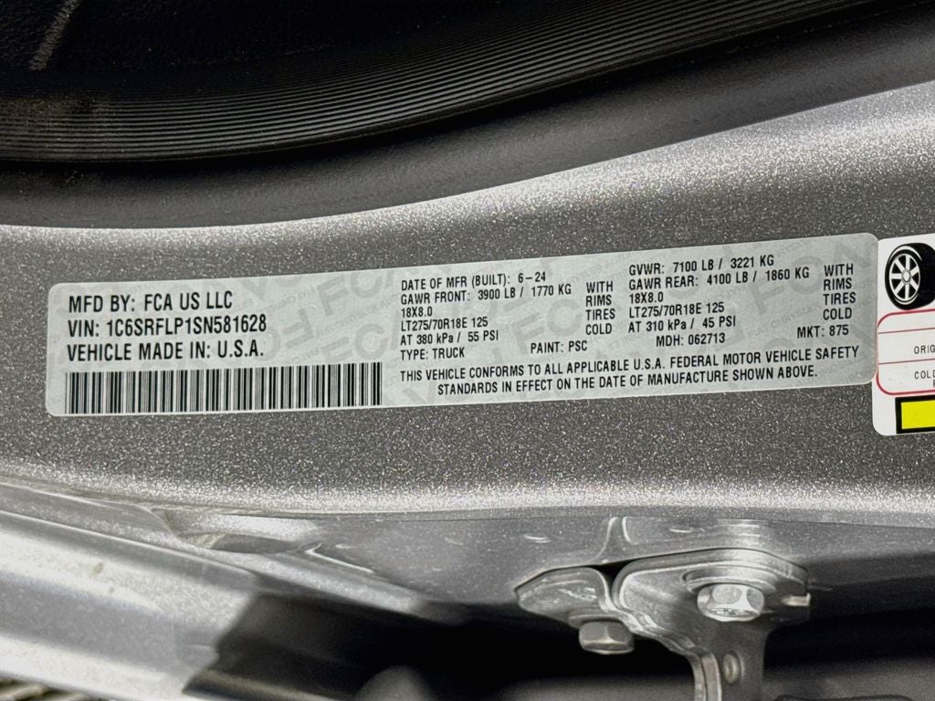 2025 RAM 1500 Rebel Crew Cab 4X4