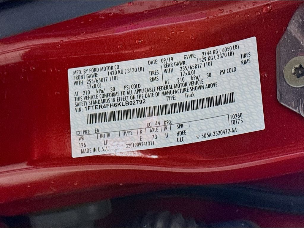 2019 Ford Ranger XLT