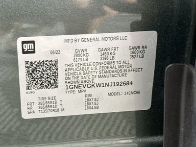2022 Chevrolet Traverse LT 1LT