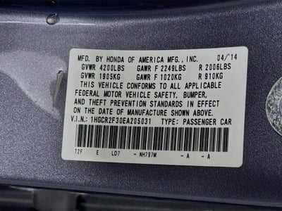 2014 Honda Accord LX