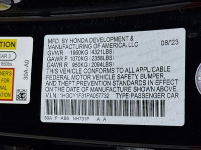 2023 Honda Accord EX