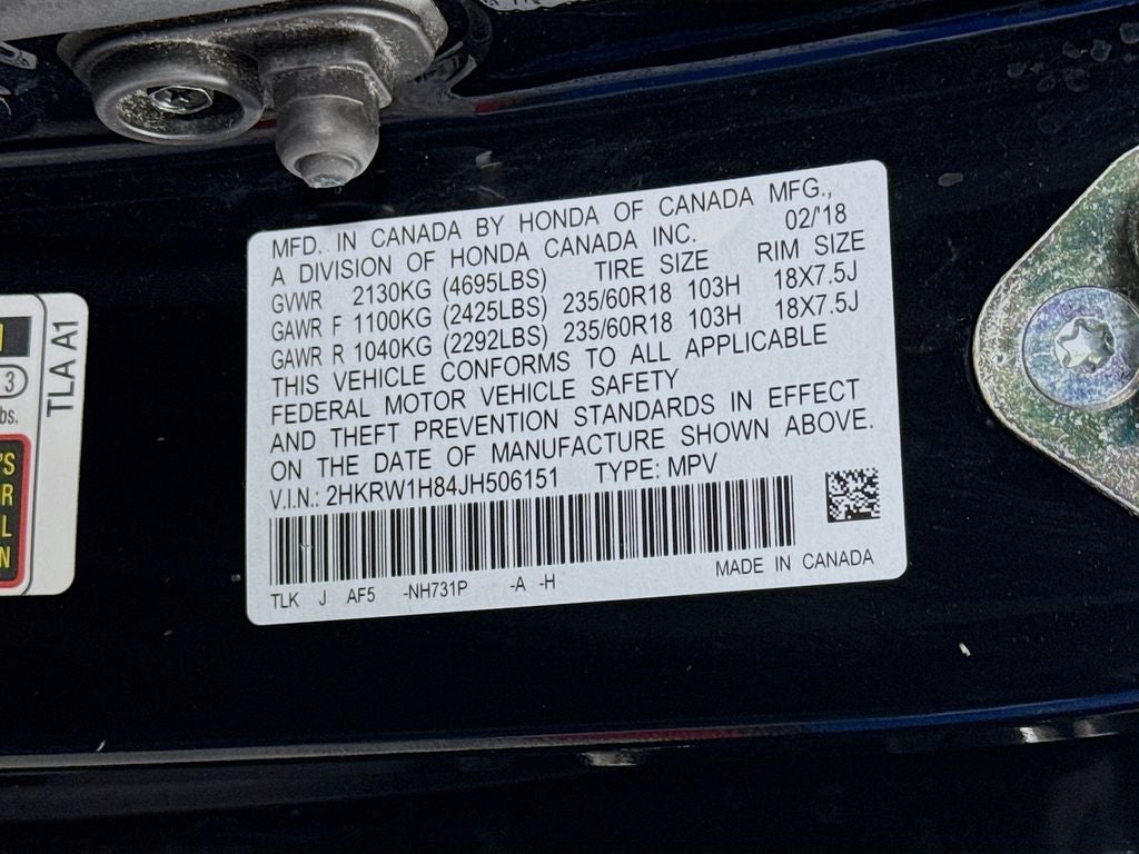 2018 Honda CR-V EX-L