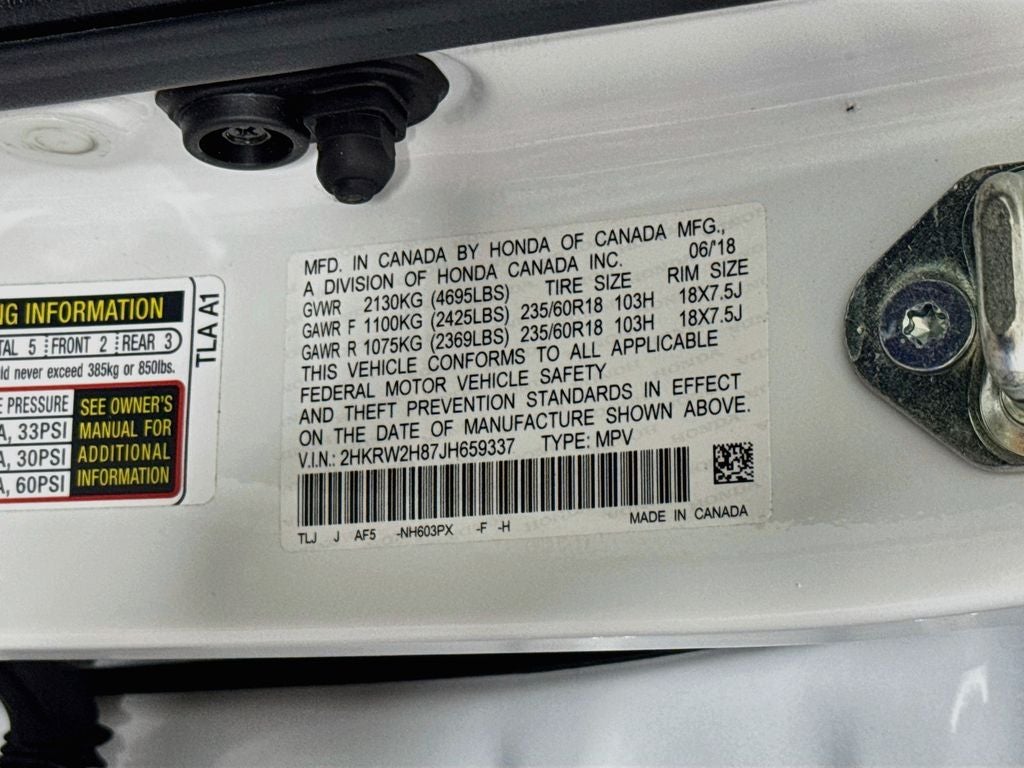2018 Honda CR-V EX-L