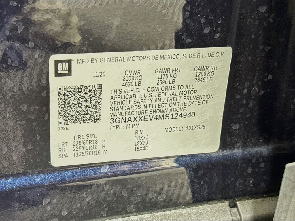 2021 Chevrolet Equinox Premier AWD-Confidence&Convenience ii Package
