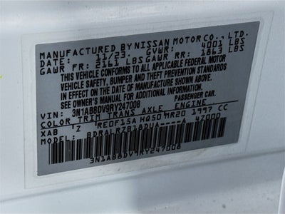 2024 Nissan Sentra SR