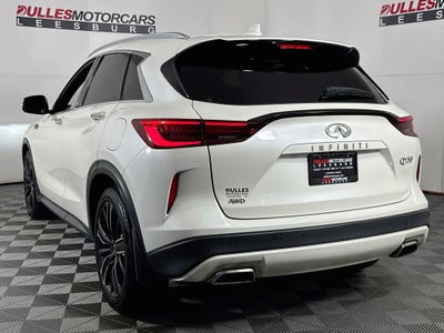 2022 INFINITI QX50 LUXE AWD Appearance Package