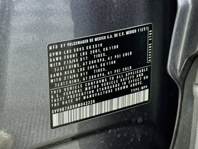 2022 Volkswagen Tiguan 2.0T S