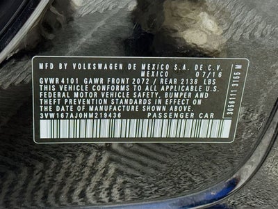 2017 Volkswagen Jetta 1.4T S