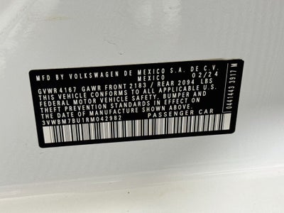2024 Volkswagen Jetta 1.5T Sport