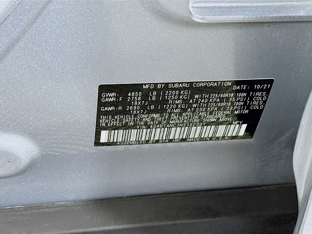 2022 Subaru Outback Limited