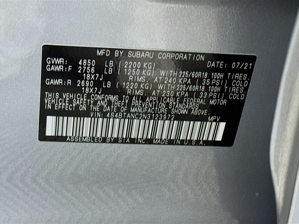 2022 Subaru Outback Limited