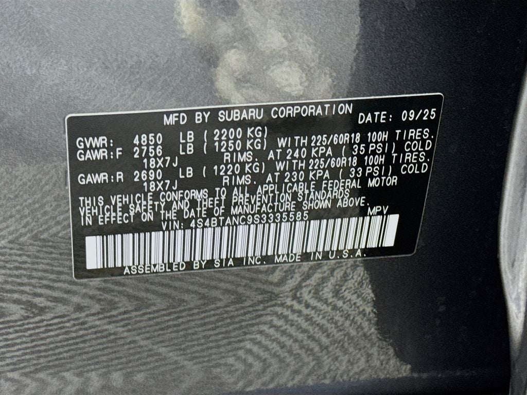 2025 Subaru Outback Limited