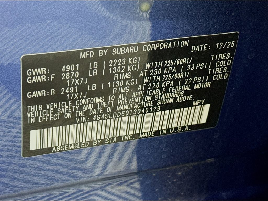2026 Subaru Forester Premium