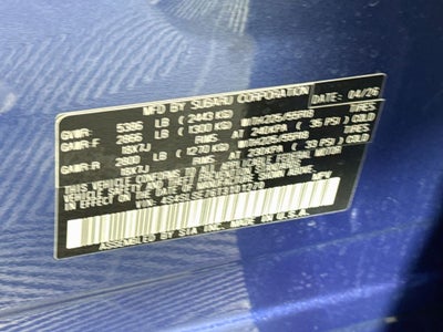 2026 Subaru Forester Premium Hybrid