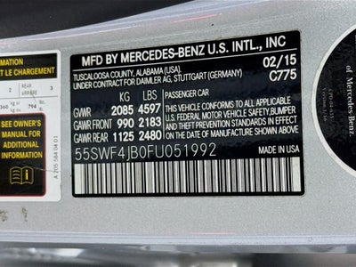 2015 Mercedes-Benz C-Class C 300 Sport