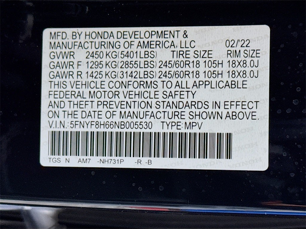 2022 Honda Passport TrailSport