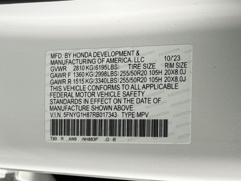 2024 Honda Pilot Elite