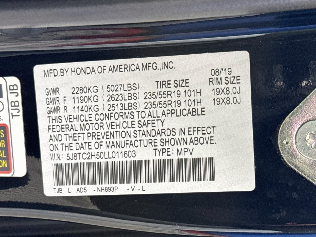 2020 Acura RDX Technology Package SH-AWD