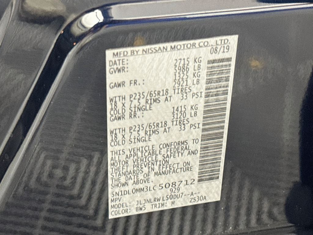 2020 INFINITI QX60 LUXE-AWD