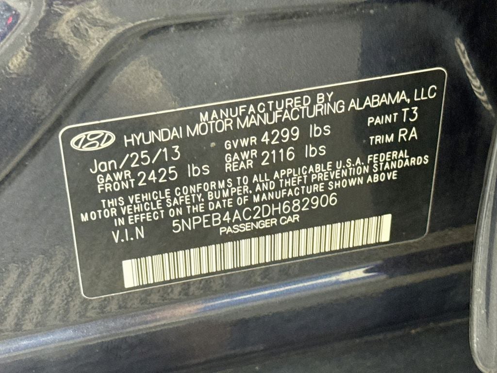 2013 Hyundai Sonata GLS