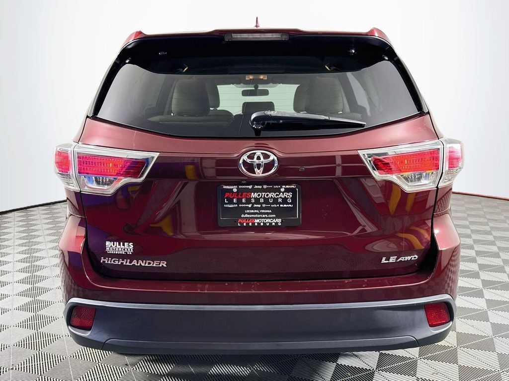 2015 Toyota Highlander LE Plus V6 AWD