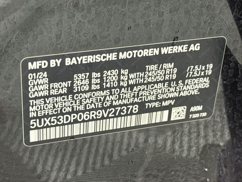 2024 BMW X3 xDrive30i Sports