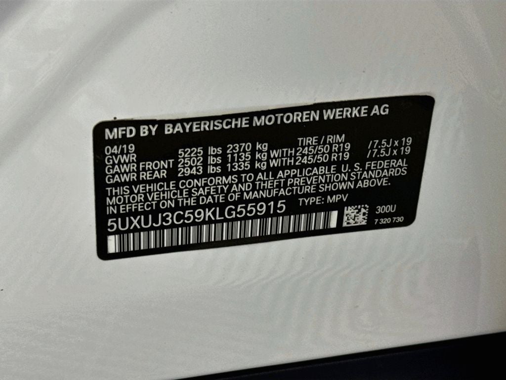 2019 BMW X4 xDrive30i