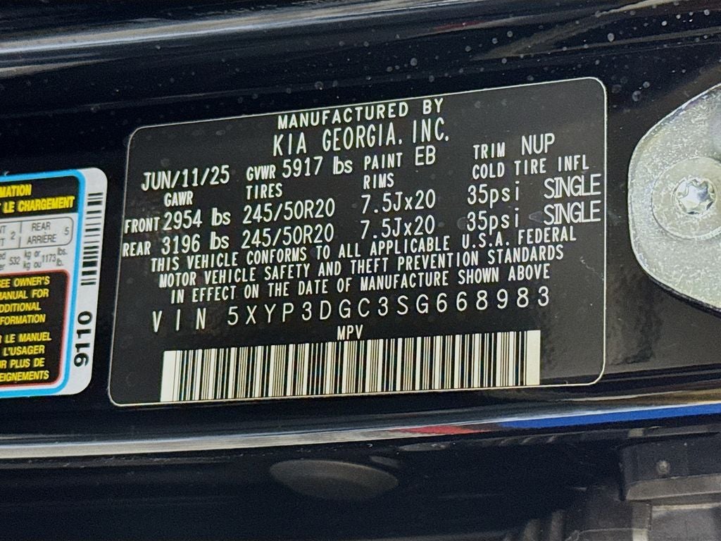 2025 Kia Telluride EX
