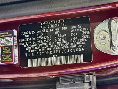 2025 Kia Sorento EX 2.5 T-AWD