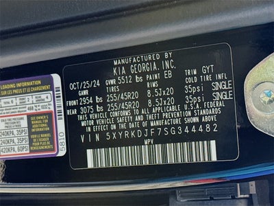 2025 Kia Sorento X-Line SX