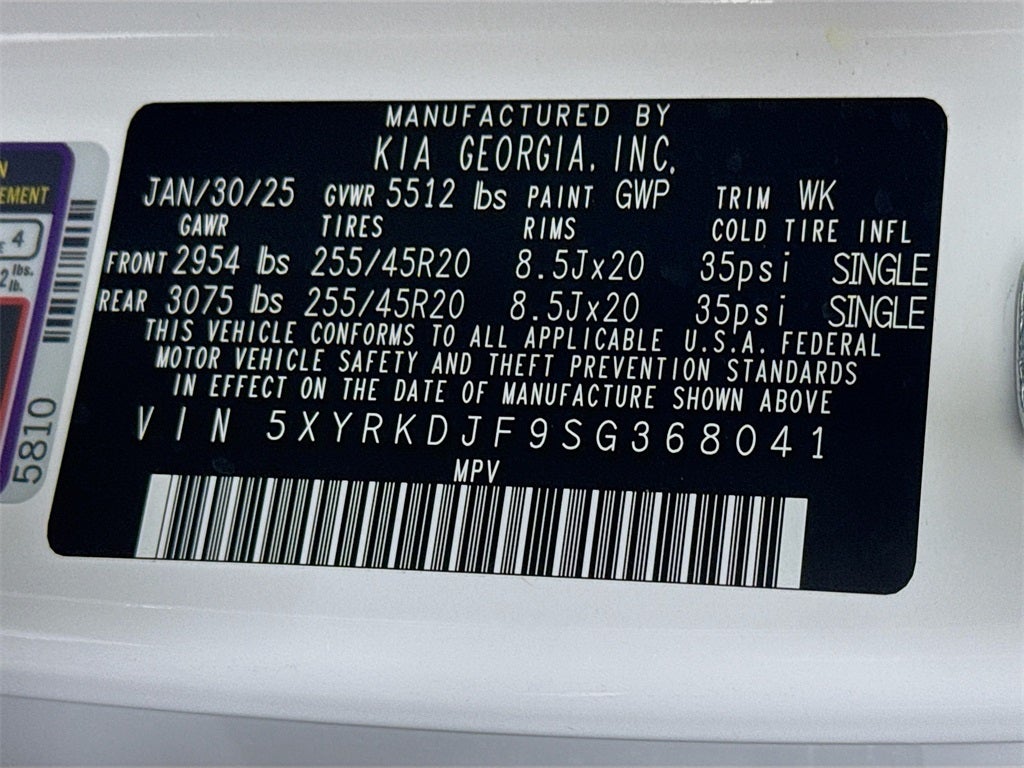 2025 Kia Sorento X-Line SX Prestige