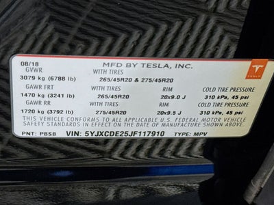 2018 Tesla Model X 100D AWD
