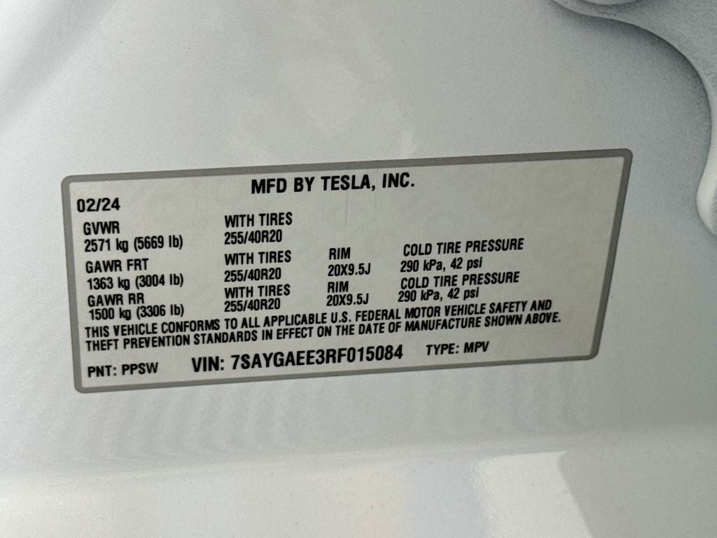 2024 Tesla Model Y Long Range