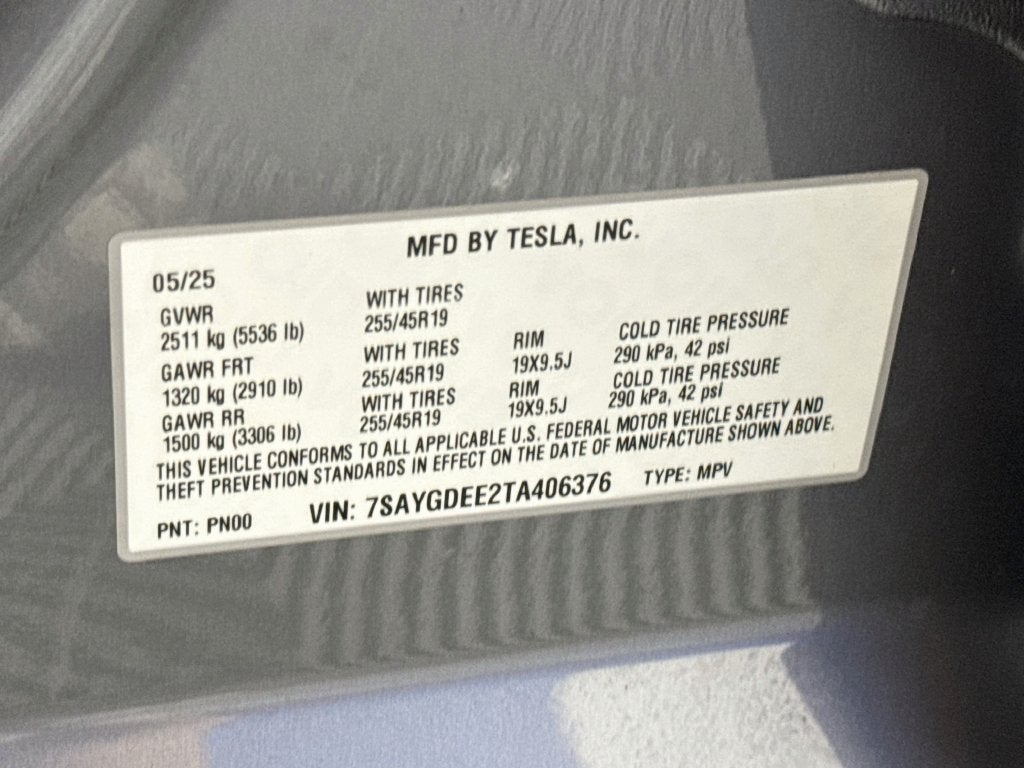 2026 Tesla Model Y Long Range