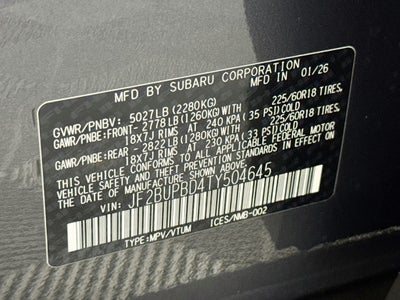 2026 Subaru Outback Premium