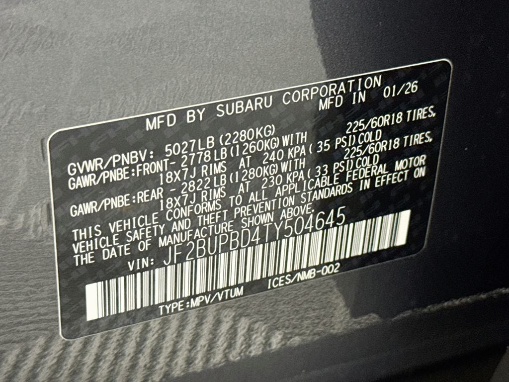2026 Subaru Outback Premium