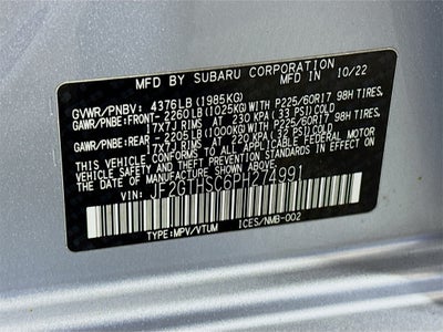 2023 Subaru Crosstrek Sport