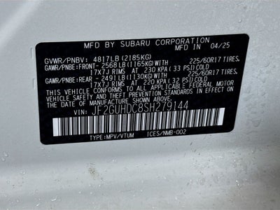 2025 Subaru Crosstrek Premium