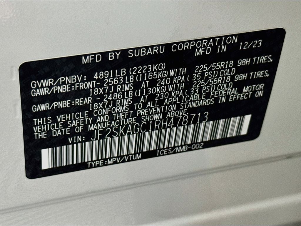 2024 Subaru Forester Sport