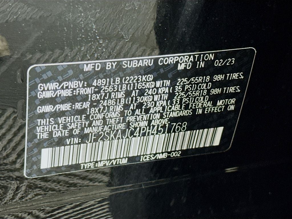 2023 Subaru Forester Sport